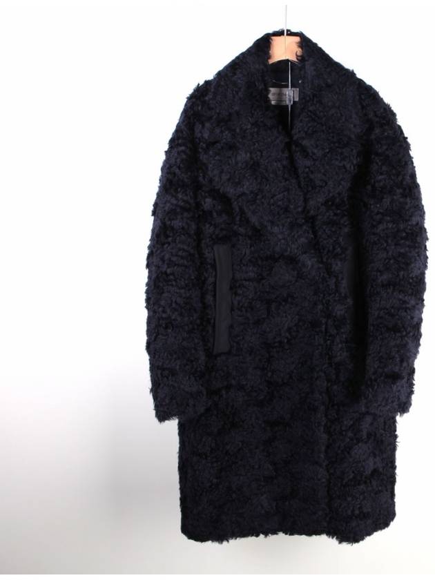 SPORTMAX Boucle Coat Black SELLA - MAX MARA SPORTMAX - BALAAN 1