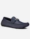 CD Buckle Leather Loafer Blue - DIOR - BALAAN 2