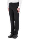 Men's Mayer Stretch Wool Straight Pants Black - THEORY - BALAAN 4