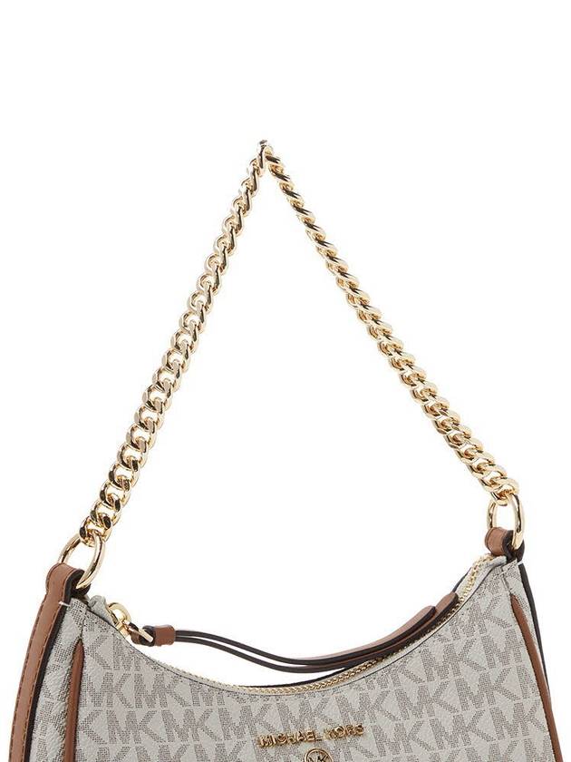 Jet Set Charm Logo Small Shoulder Bag Vanilla - MICHAEL KORS - BALAAN 9