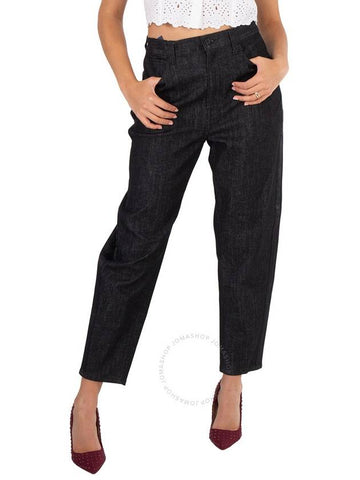 Polo Ralph Lauren Black Ankle Carrot High Rise Jeans, Waist Size 27R - POLO RALPH LAUREN - BALAAN 1