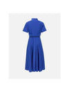 Max Mara STUDIO ALATRI Cotton Pleated Dress 030B - MAX MARA - BALAAN 2