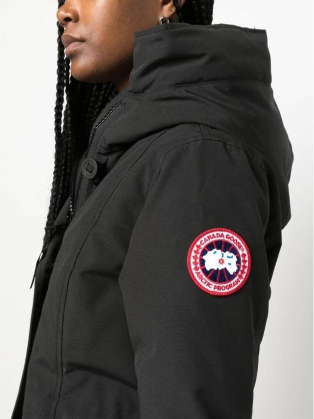 Rossclair Hooded Padding Black - CANADA GOOSE - BALAAN 7