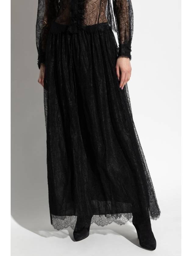 Ulla Johnson Lace Skirt Amelie, Women's, Black - ULLA JOHNSON - BALAAN 3