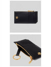 Medusa Embellished Zipper Card Wallet Black - VERSACE - BALAAN 5