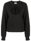 Moncler 8G00028 809KX 999 Black Women s Sweatshirt - MONCLER - BALAAN 2