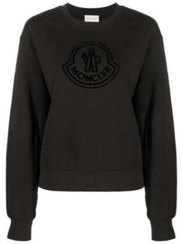 Moncler 8G00028 809KX 999 Black Women s Sweatshirt - MONCLER - BALAAN 2