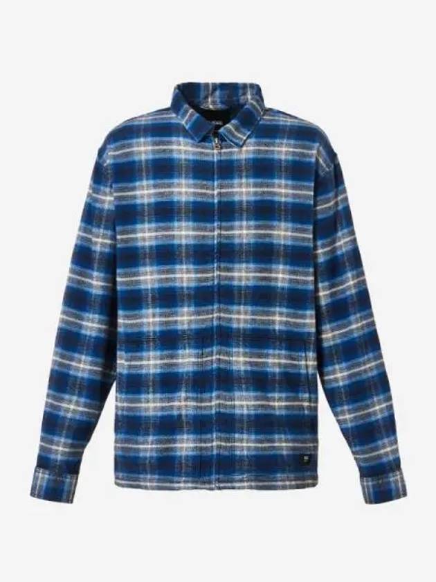 Montwood Zip Flannel DRESS BLUES TRUE BLUE - VANS - BALAAN 1