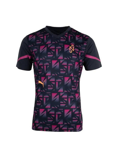 Neymar JR Flare Jersey Short Sleeve T-Shirt Black - PUMA - BALAAN 1