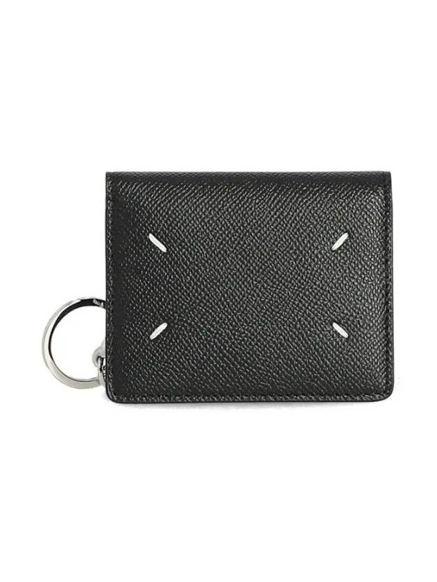 Stitch Keyring Card Wallet Black - MAISON MARGIELA - BALAAN 2