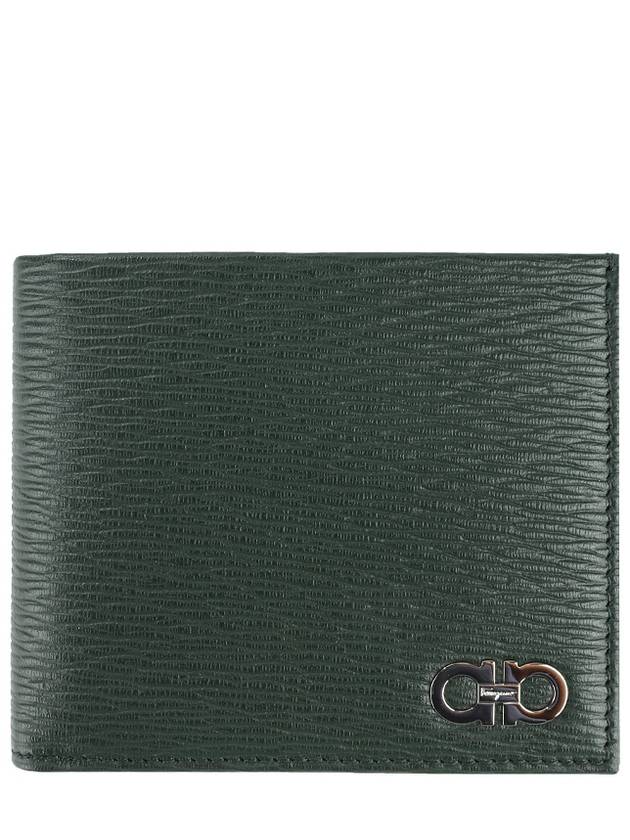 Men s Half Wallet 66 A065 AGRIFOGLIO 0757959 - SALVATORE FERRAGAMO - BALAAN 1