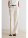 One Button Slit Wide Pants - ILROZE - BALAAN 1