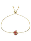 Iconic Swan Bracelet Red Gold - SWAROVSKI - BALAAN 4