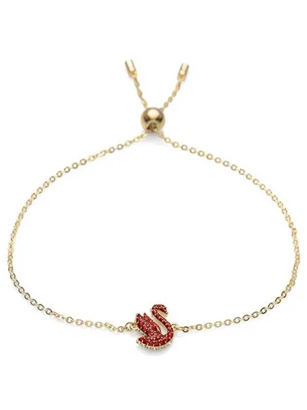 Iconic Swan Bracelet Red Gold - SWAROVSKI - BALAAN 4