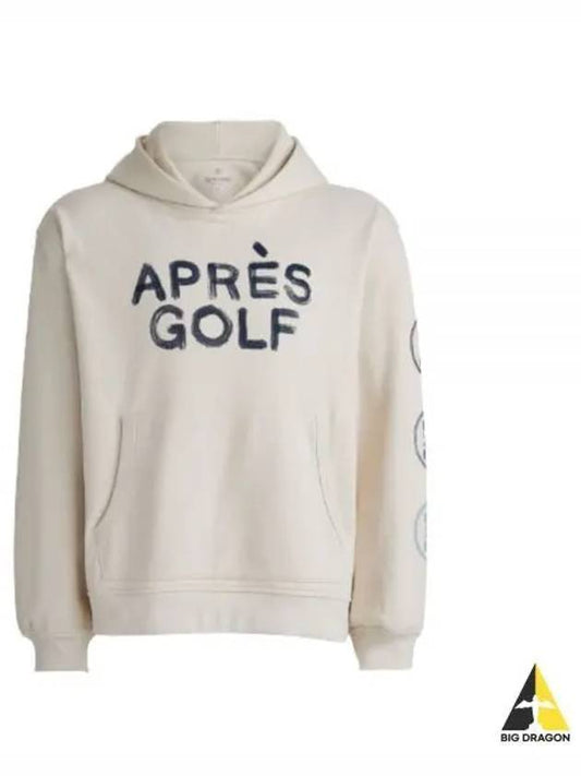 Après Golf Unisex Oversized French Terry Hoodie Beige - G/FORE - BALAAN 2