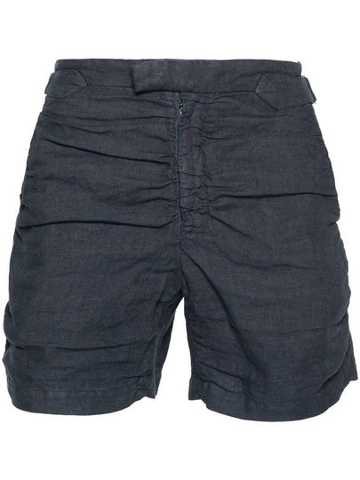 Crew Linen Shorts 3F030008W00SI - VIVIENNE WESTWOOD - BALAAN 2