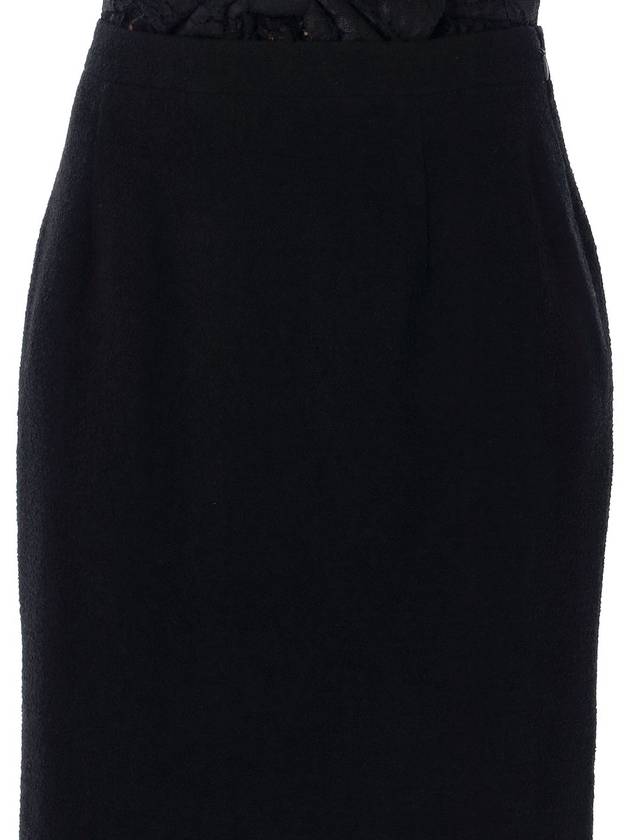 Tweed boucle midi skirt - ALESSANDRA RICH - BALAAN 3