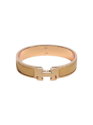 Clic H Bracelet Rose Gold - HERMES - BALAAN 1