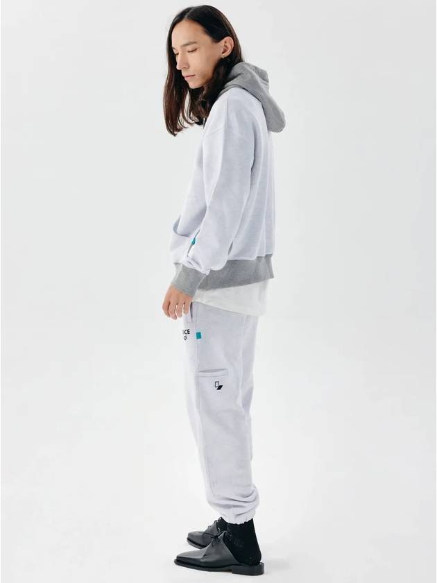 Unisex BAMXHD Basket Sweat Hoodie Mix Melange - CHANCE'S NOI - BALAAN 5