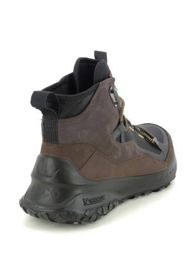 Ult Trn Waterproof Hiking Worker Boots Dark Brown - ECCO - BALAAN 4