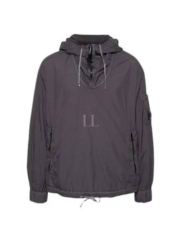 Taylon-L Half Zipped Hoodie Purple - CP COMPANY - BALAAN 2