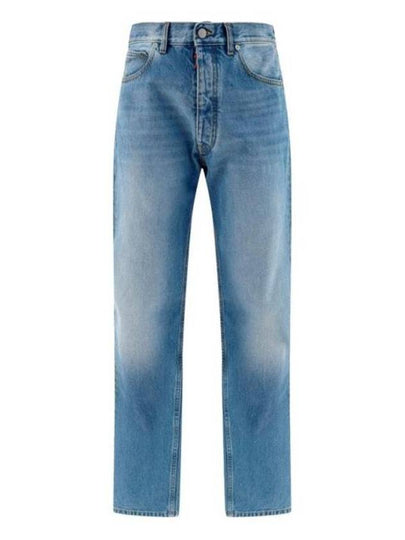 Back Stitch 5 Pocket Straight Jeans Medium Wash - MAISON MARGIELA - BALAAN 2