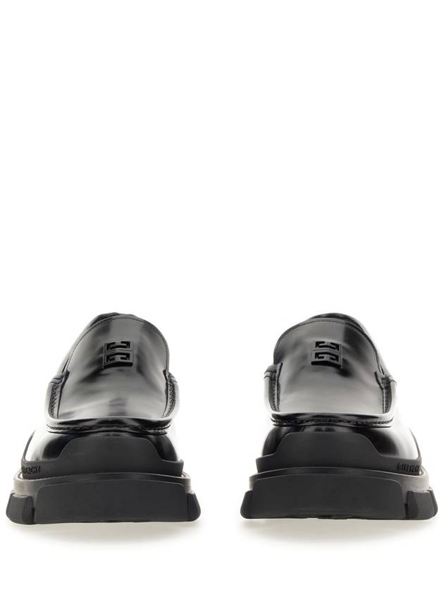 Terra Leather Loafers Black - GIVENCHY - BALAAN 5