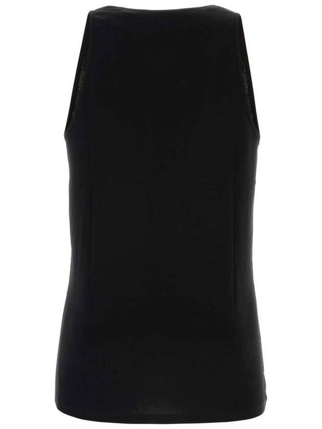 Rib Debardeur Sleeveless Black - LEMAIRE - BALAAN 3