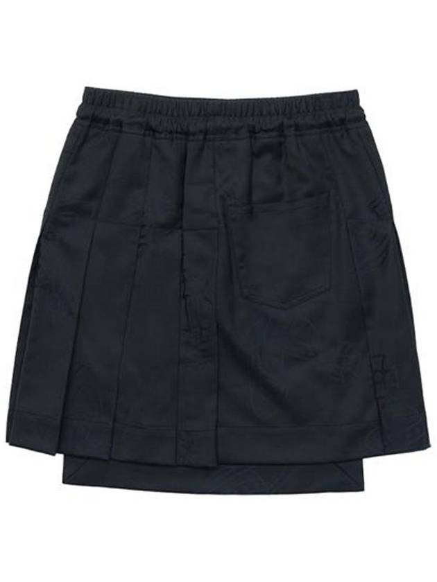 Drawstring Wool H-line Skirt Black - VIVIENNE WESTWOOD - BALAAN 3