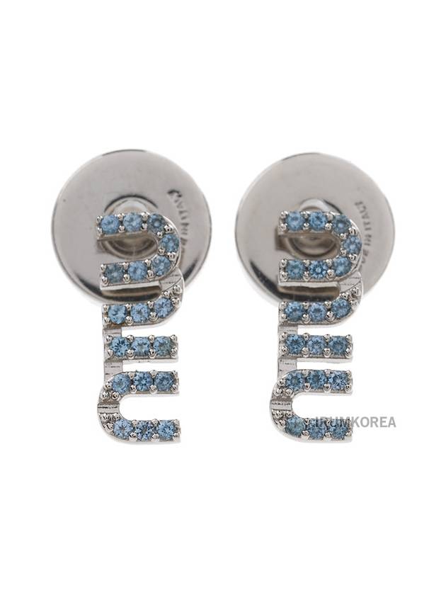 Women s Logo Crystal Earrings 5IO059 2DNC F03WR - MIU MIU - BALAAN 10