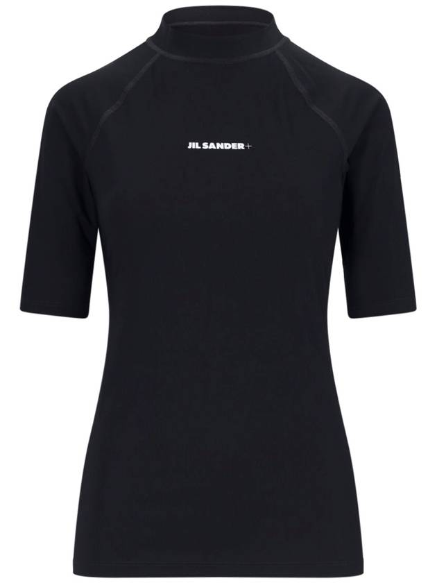 Jil Sander Top Black - JIL SANDER - BALAAN 1