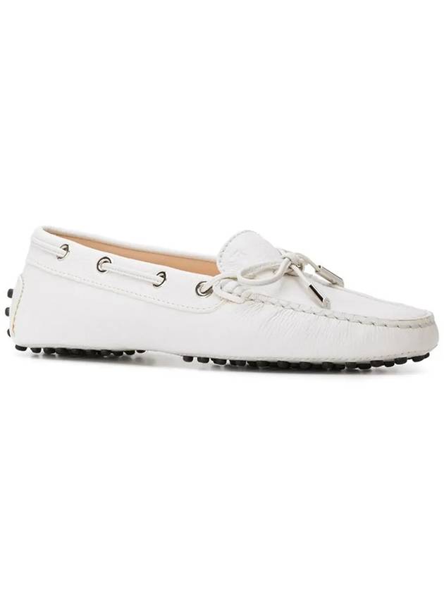 Women's Gommino Driving Shoes White - TOD'S - BALAAN 5