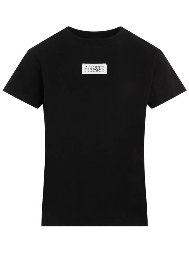 Logo Short Sleeve T-Shirt Black - MAISON MARGIELA - BALAAN 2