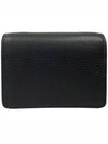 Leather Travel Card Wallet Black - SALVATORE FERRAGAMO - BALAAN 4