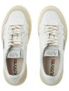 Medalist Goatskin Low Top Sneakers White - AUTRY - BALAAN 7