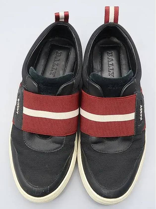 Smith Market black color sneakers men s shoes - BALLY - BALAAN 5