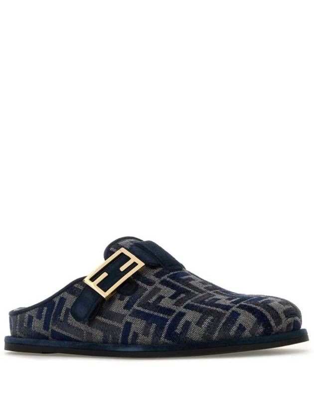 Feel FF Denim Mules Blue - FENDI - BALAAN 3