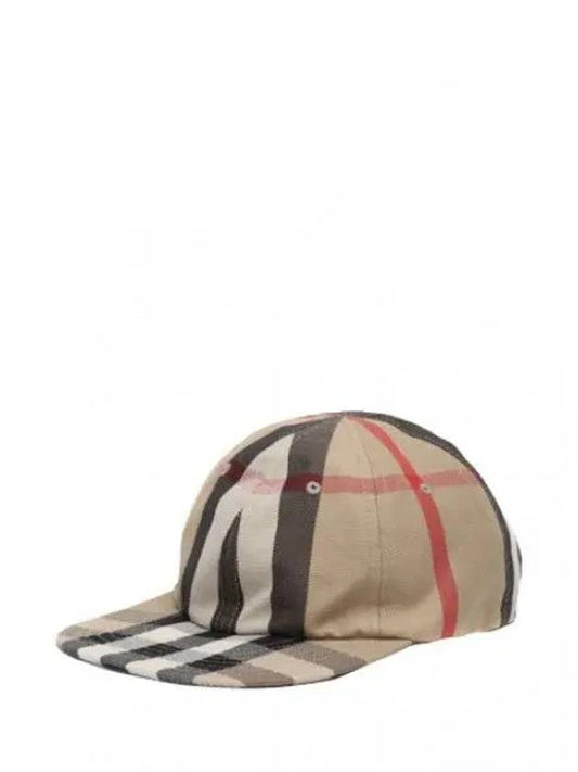 Reversible Vintage Check Cotton Baseball Cap Women s Hat - BURBERRY - BALAAN 1