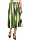 Editta Long Pleated Skirt Green - MAX MARA - BALAAN 6