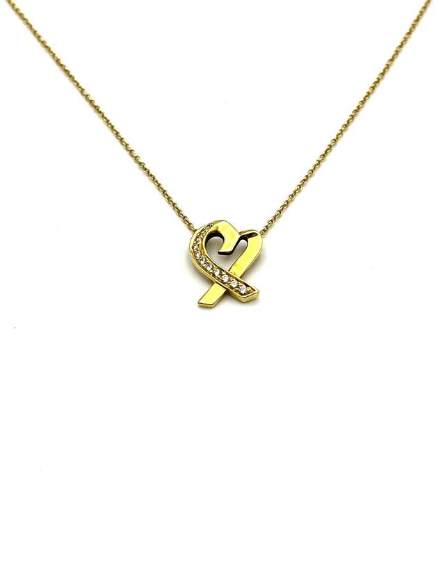 Tiffany Co 18K yellow gold Paloma Picasso Loving Heart Necklace - TIFFANY & CO. - BALAAN 6