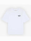 Handwriting Logo Cotton Short Sleeve T-Shirt White - MAISON KITSUNE - BALAAN 2