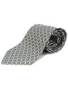 100 silk ivory pattern tie - A. TESTONI - BALAAN 2