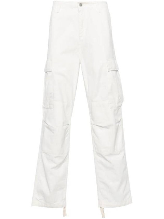 Moraga Twill Regular Cargo Pants White - CARHARTT WIP - BALAAN 1