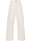 24SS Denim Straight Pants M2245FG GHOST ATTIC WASH DENIM BEIGE - OUR LEGACY - BALAAN 2