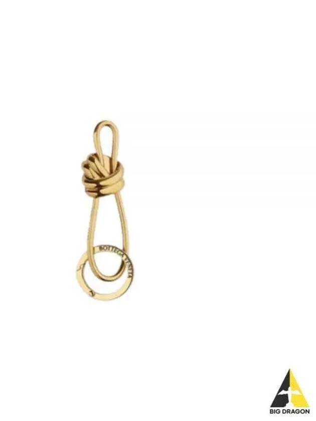 Andiamo Metal Key Holder Gold - BOTTEGA VENETA - BALAAN 2