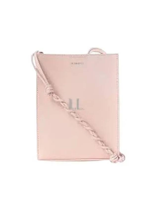 Logo Small Tangle Leather Cross Bag Pink - JIL SANDER - BALAAN 2