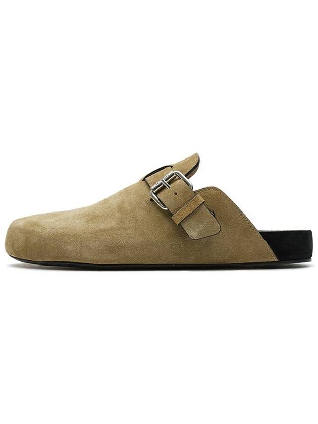 MIRVIN Suede Mule 23PML0007 HAA1B07N 50TA - ISABEL MARANT - BALAAN 1