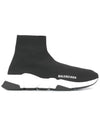 Speed Trainer High Top Sneakers Black - BALENCIAGA - BALAAN 2