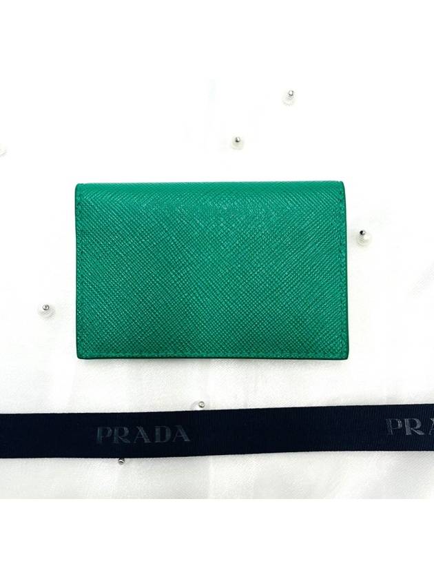 Saffiano triangle logo snap card wallet mango 1MF028 - PRADA - BALAAN 4