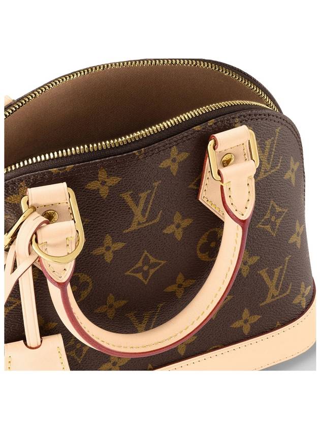 Alma BB Monogram Tote Bag Brown - LOUIS VUITTON - BALAAN 4